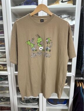Brain Dead Scooter Freaks T-shirt - Sand